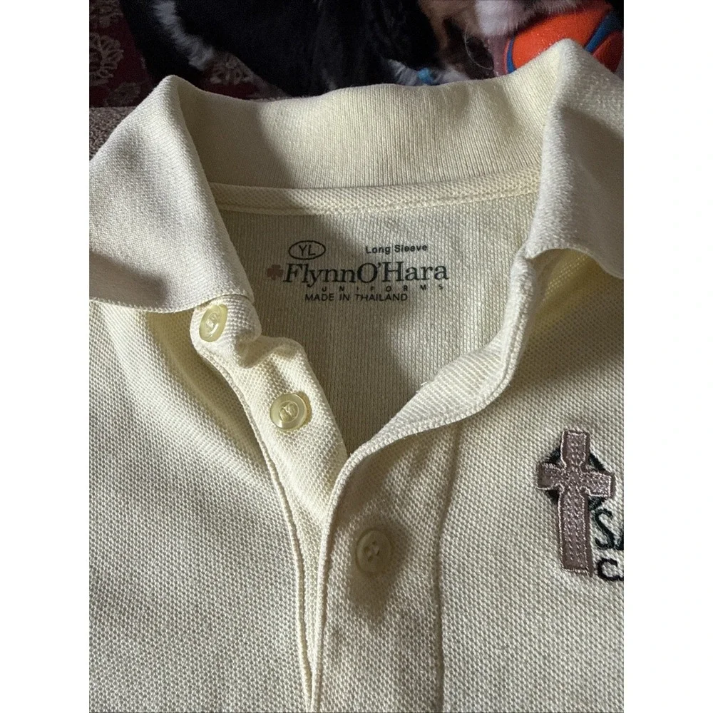 Saint Patrick Catholic School Size Youth Large Uniform Polo Shirt (RG)